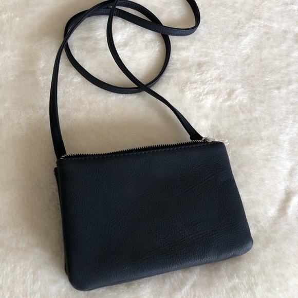 RFID blocking Navy Blue Crossbody - Picture 1 of 6